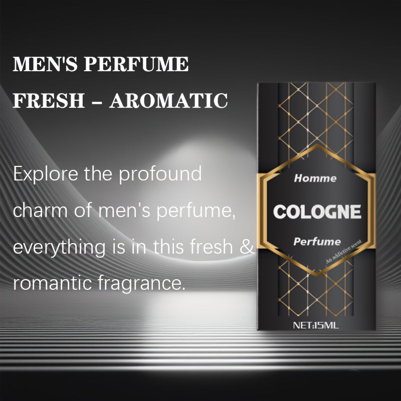Homme Cologne Fresh Aromatic Perfume Oil - 15ml men&
