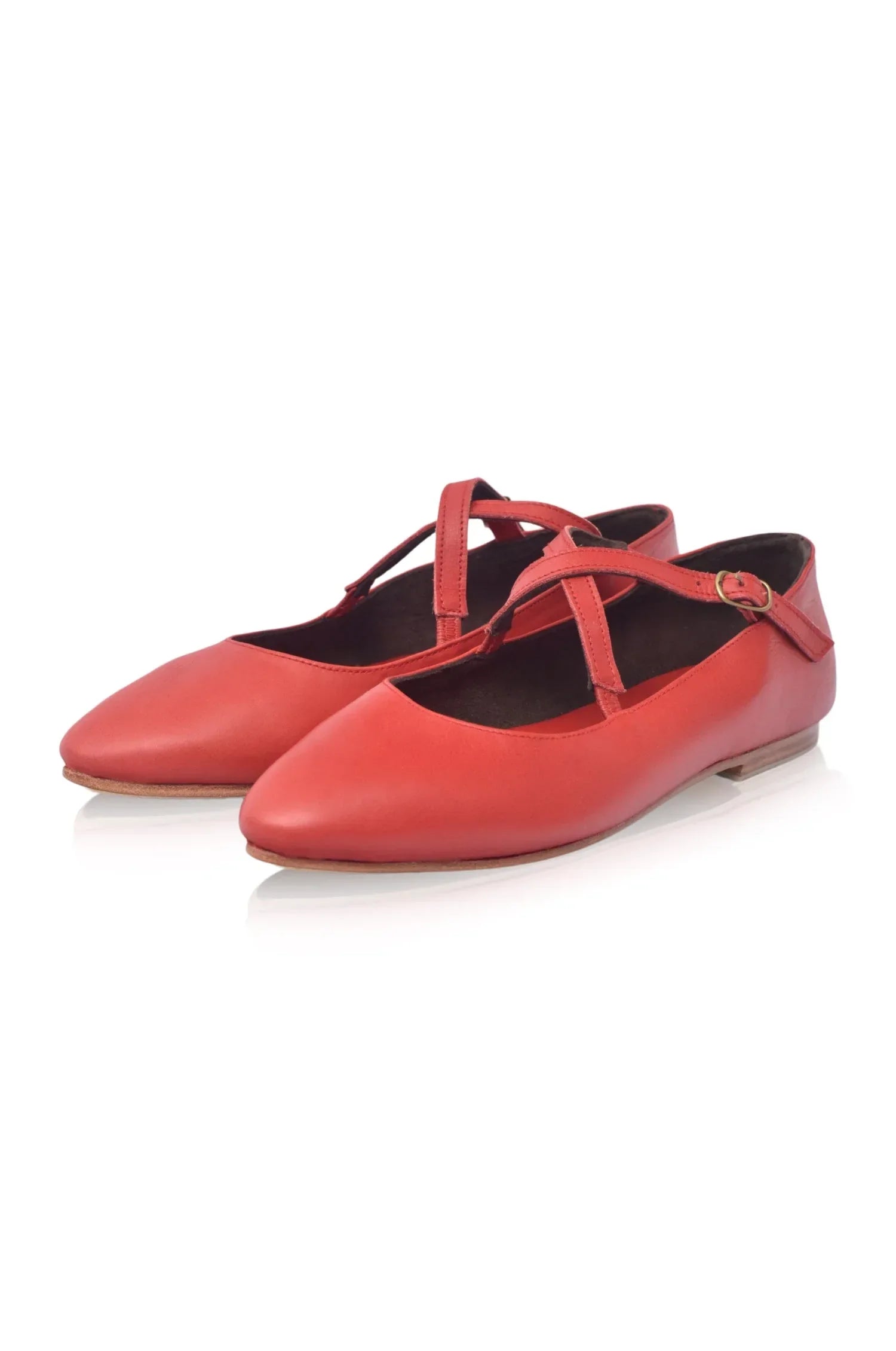 Bella Vita Criss Cross Pointy Toe Flats - Modz Designs