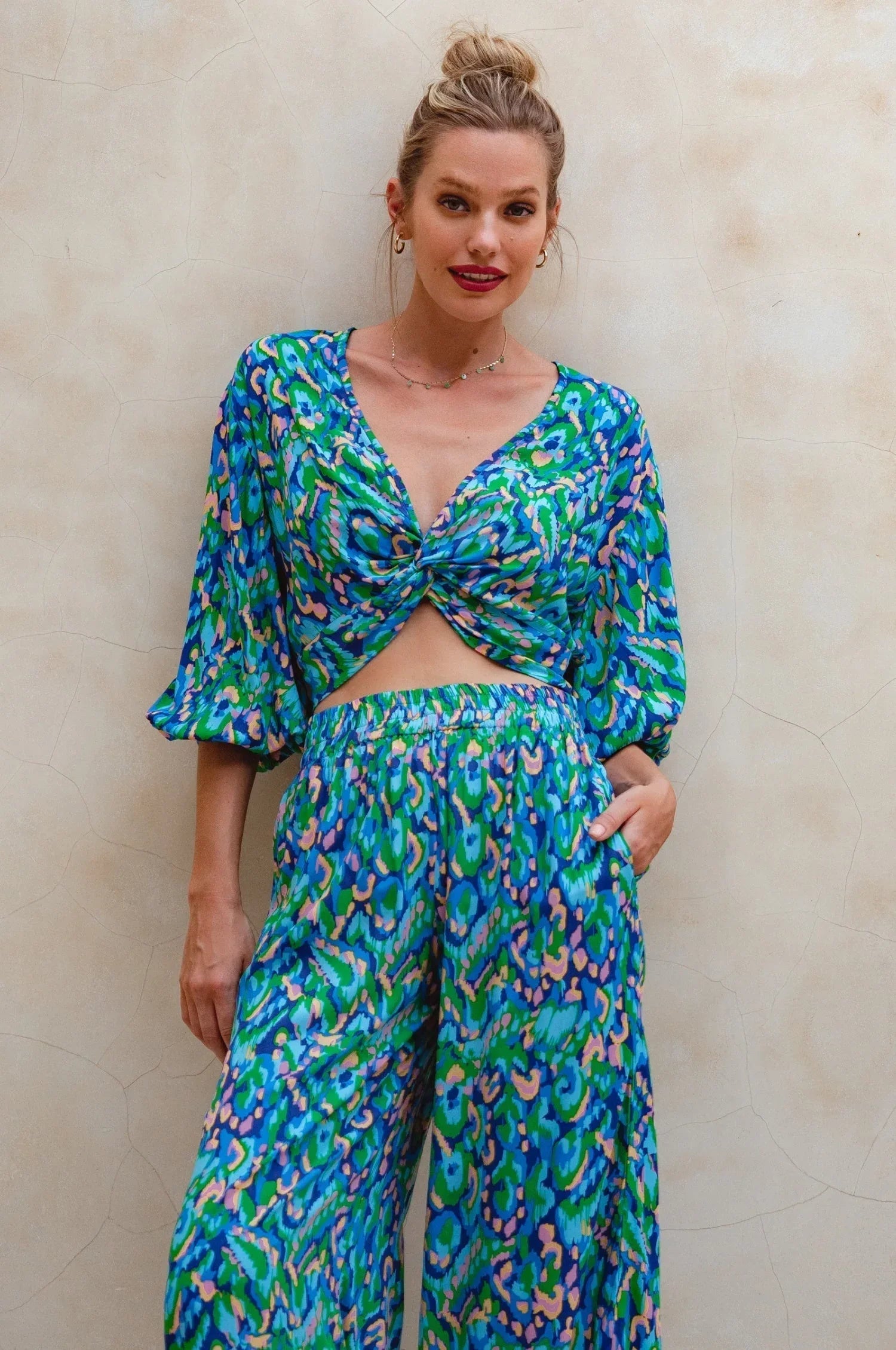 Fatima Wide Leg Pants (Sale) - Modz Designs