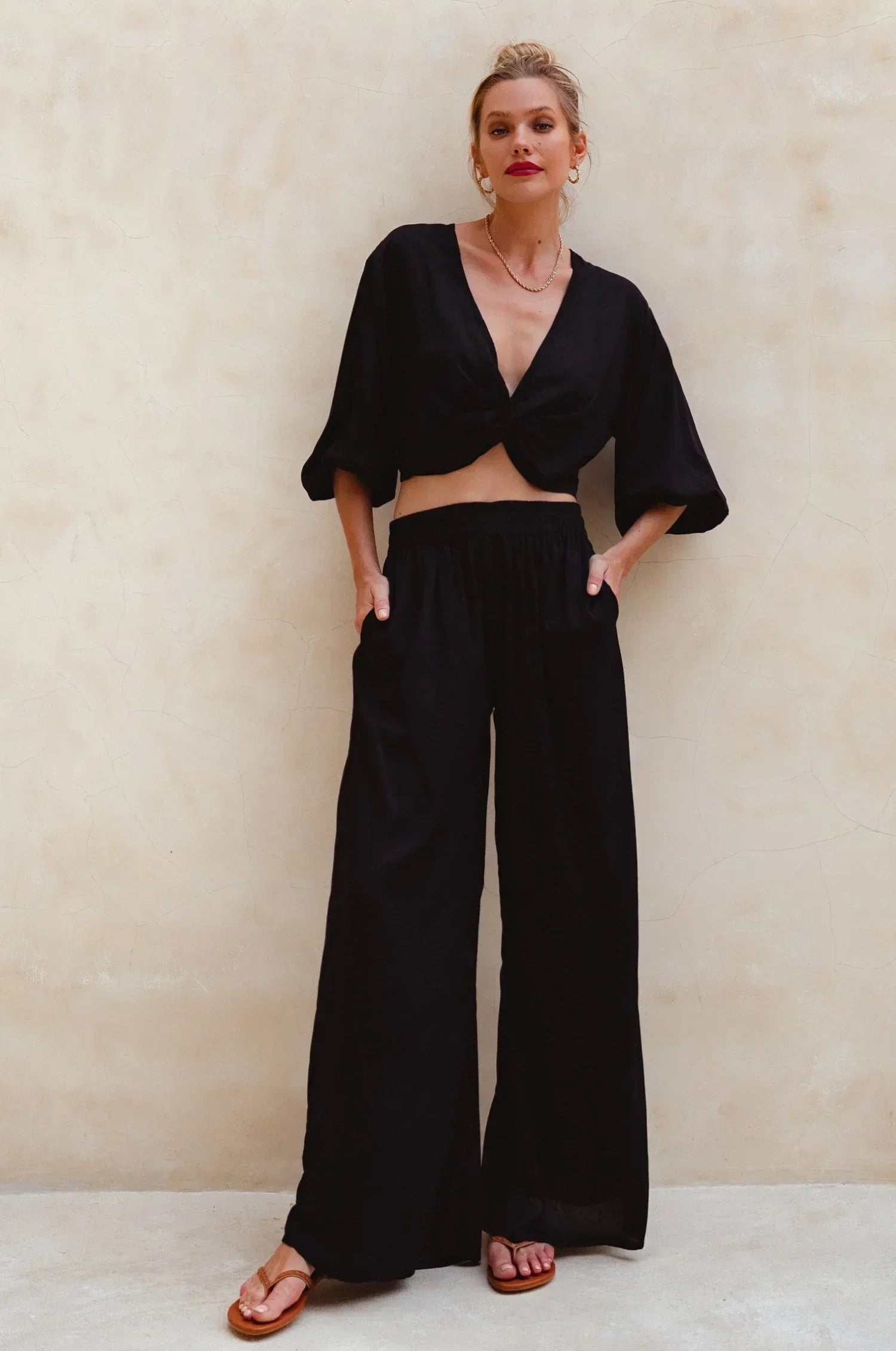 Fatima Cropped Summer Top (Sale) - Modz Designs