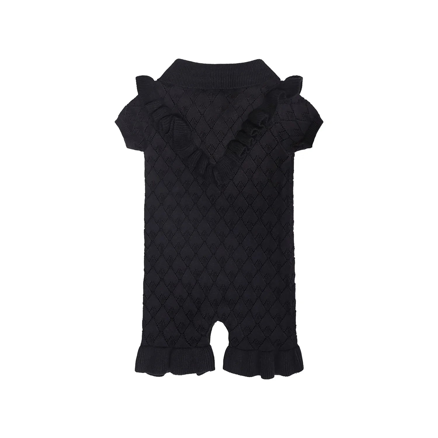 Black Baby Knitted Onesie