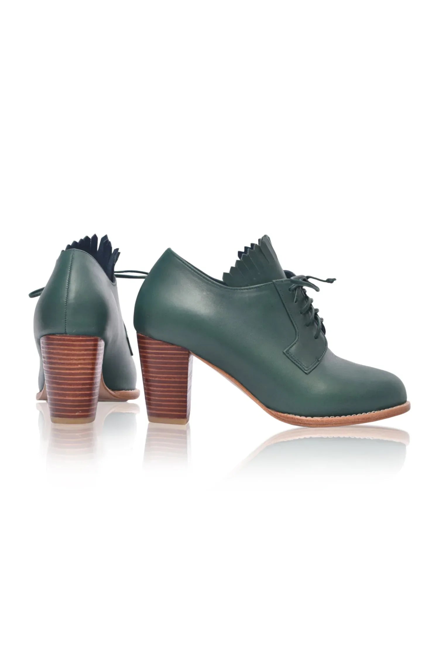 Lyon Lace-up Leather Oxfords - Modz Designs