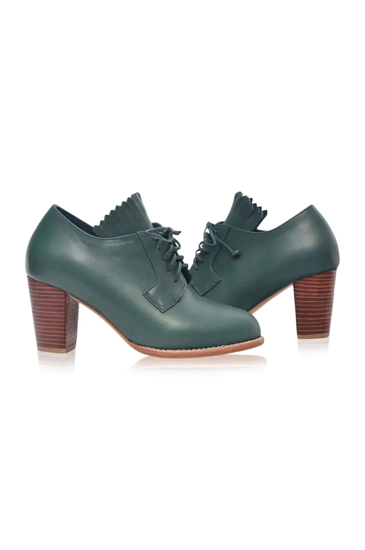 Lyon Lace-up Leather Oxfords - Modz Designs