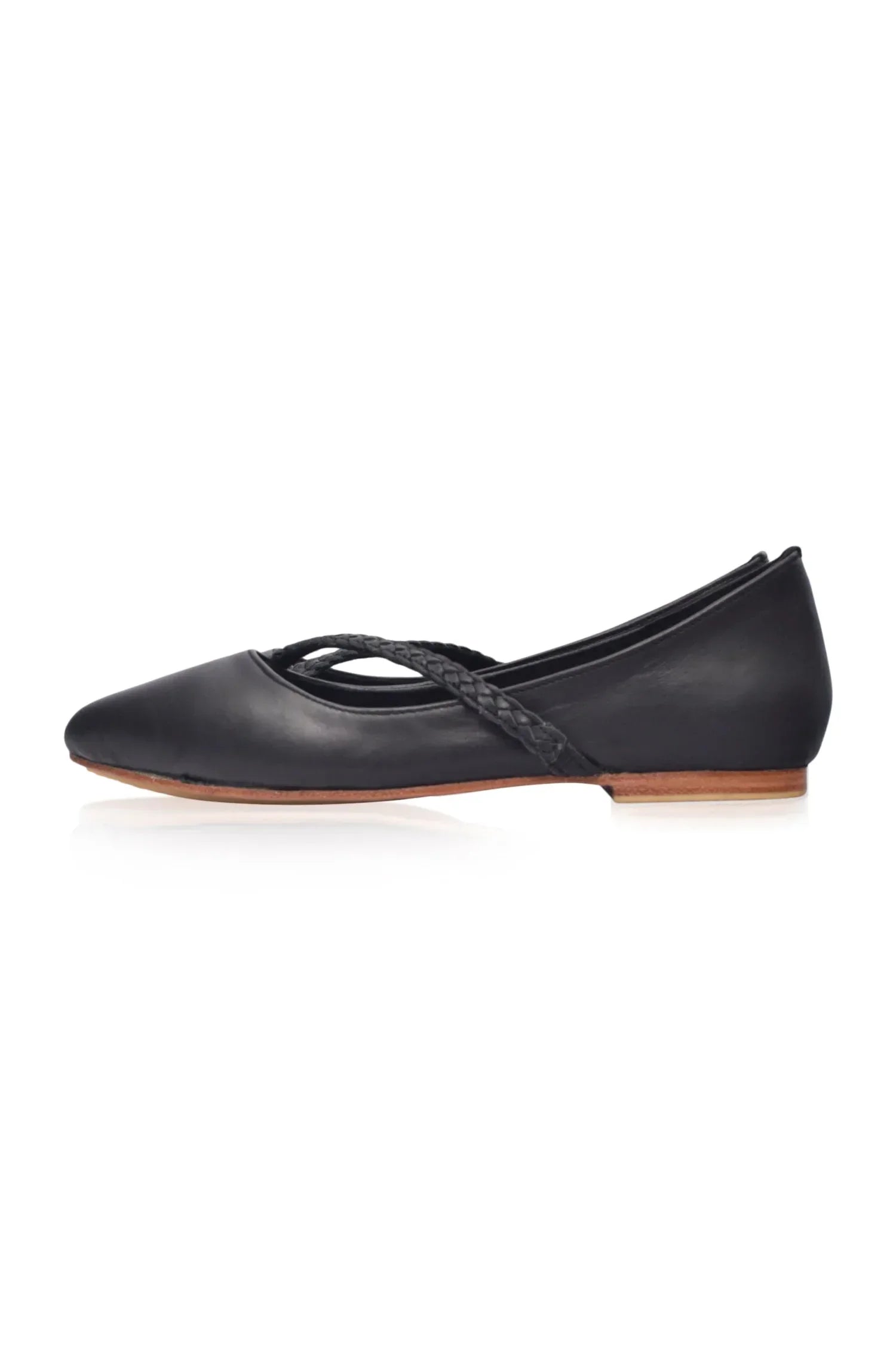 Orenda Elegant Leather Ballet Flats - Modz Designs
