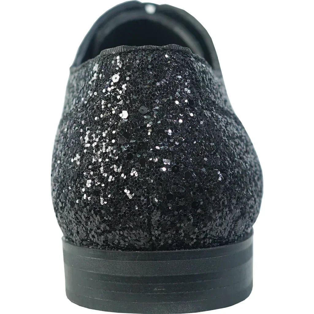 BRAVO Men Dress Shoe PROM-3 Loafer Shoe for Prom & Wedding Black - Modz Designs