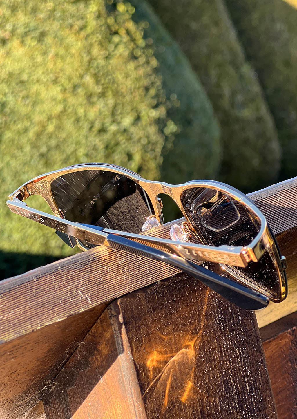 Titanium Wayfarer Sunglasses - V2 - 24K GOLD Plated - Modz Designs