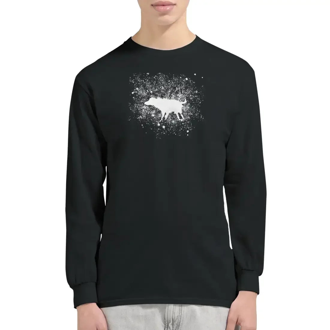 Banksy Wet Dog Splatter 2007 Street Art Long Sleeve Shirt - Modz Designs