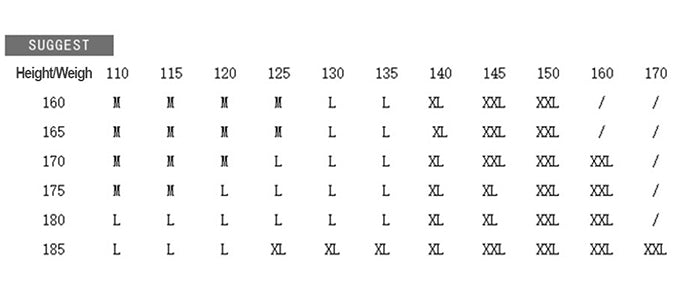 Size chart for Hip Hop Color Block Character Print Mens T Shirt Harajuku Streetwear Tops Fashion Casual Cotton Short Sleeve.