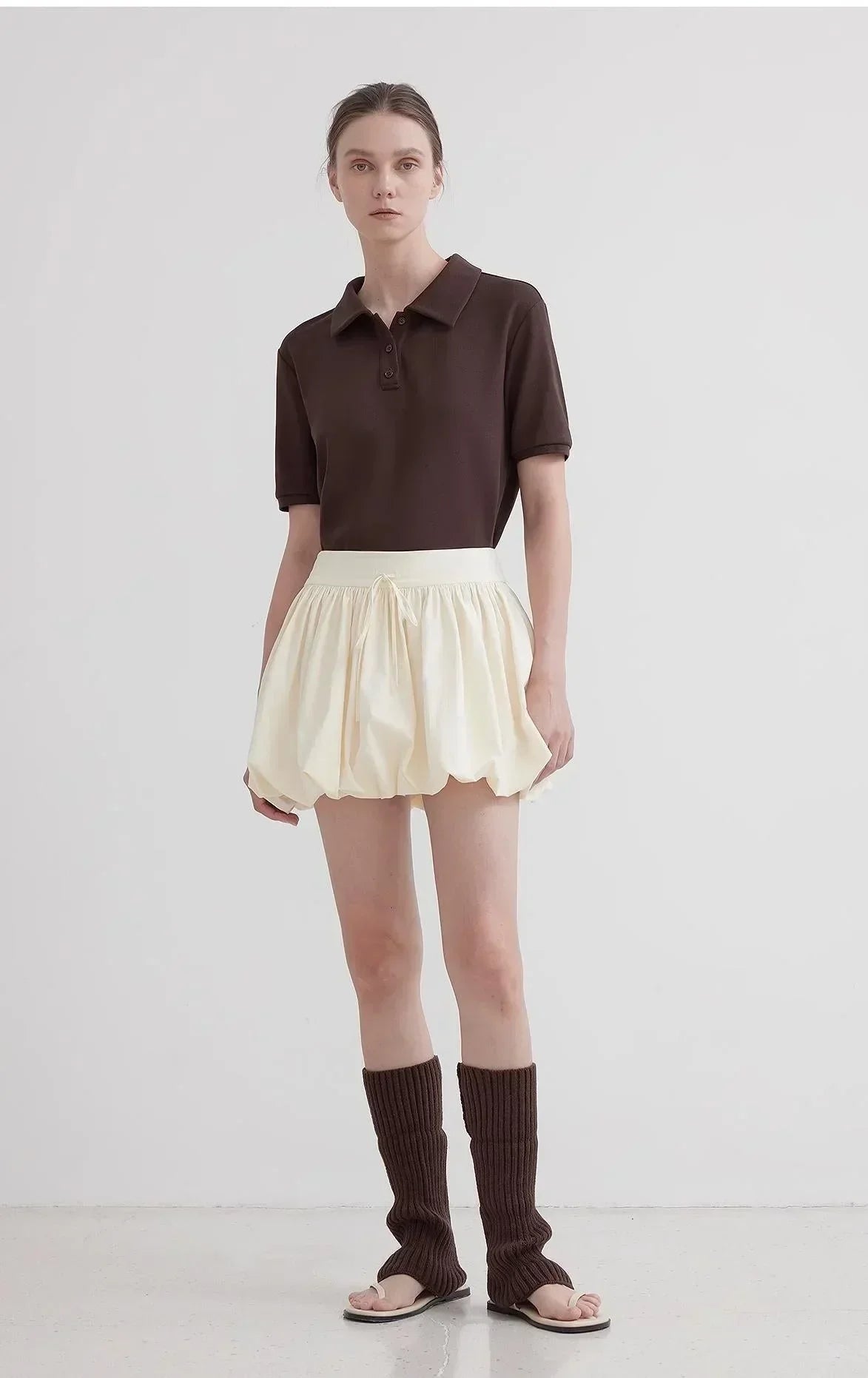 "Alice" low waist anti-exposure flower bud short skirt for women - Modz Designs