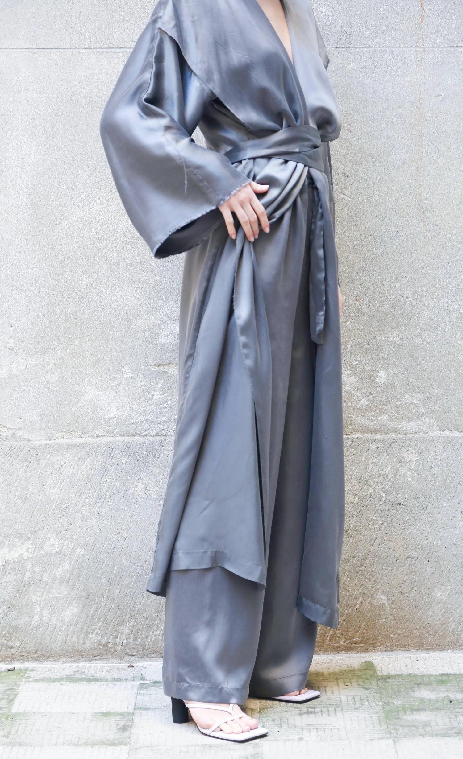 Low Waist Long Wide Pants 100% Bemberg - Modz Designs