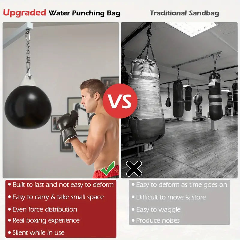 NNETM 50kg Water Punching Bag - Heavy Duty Aqua Boxing Bag