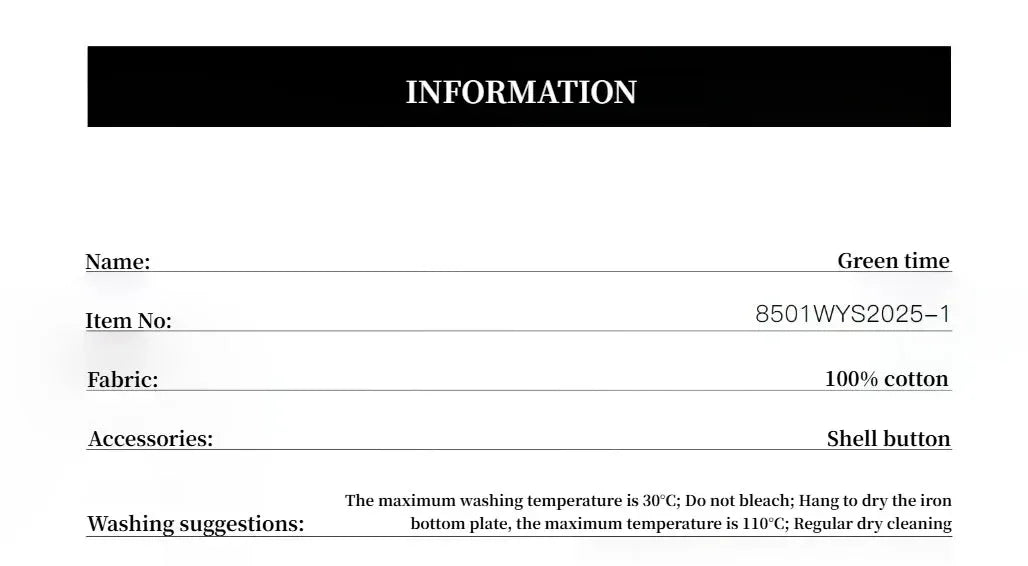 "Green Time" lapel side slit two-wear cotton printed shirt - Modz Designs