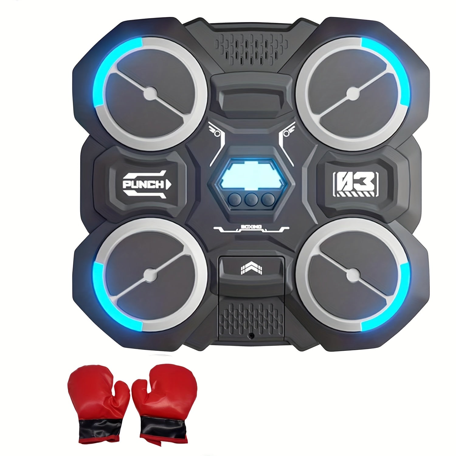 Wall-Mounted 4-Target Smart Boxing Machine Set