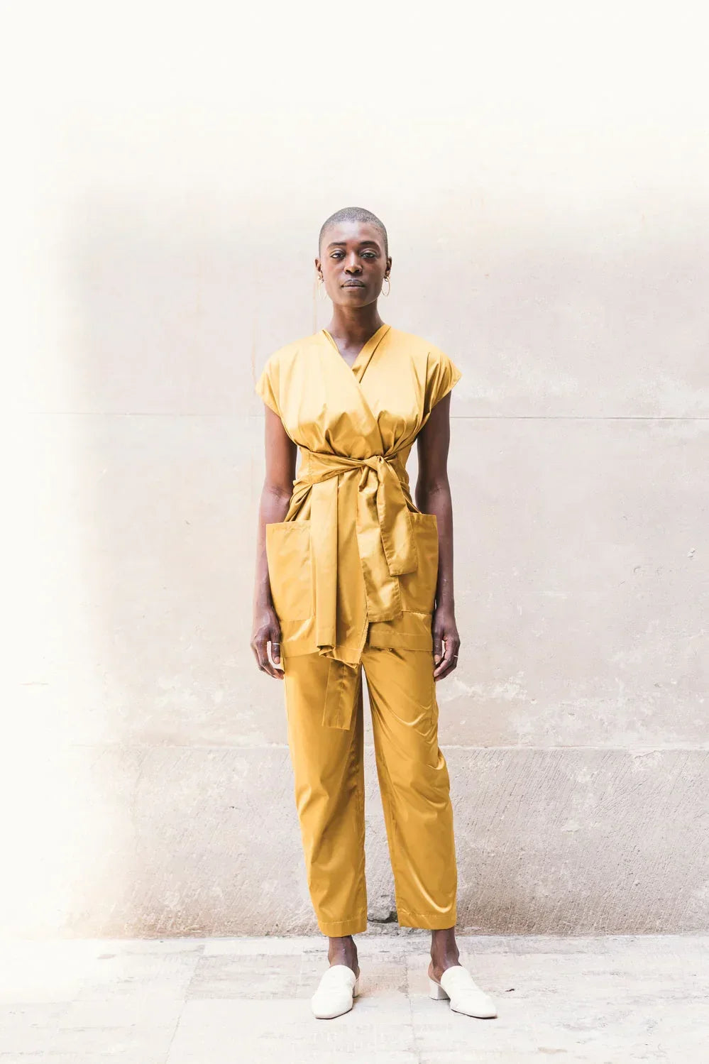 Adjustable Vest with Belt - Black/Olive/Ocra Newlife - Modz Designs