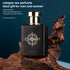 Cologne Ocean Perfume for Men & Women displayed in an elegant black bottle with a gold cap on natural wood