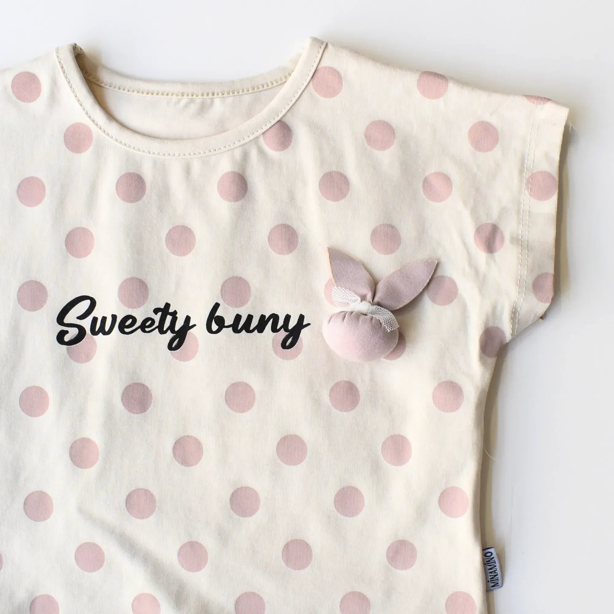 Dotted Charm Girls Casual Set