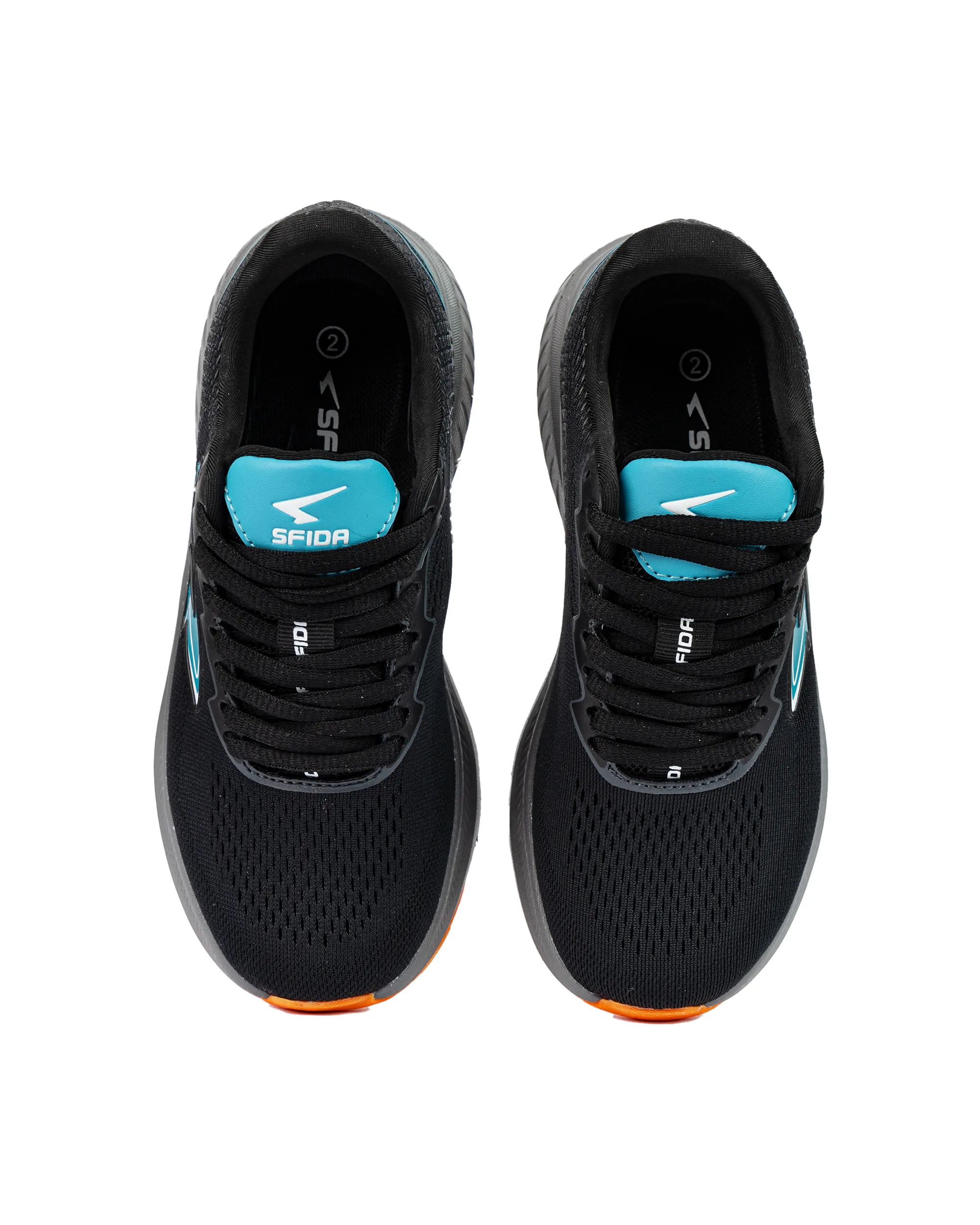 Brazen Boys Runner - Black/Teal Lace