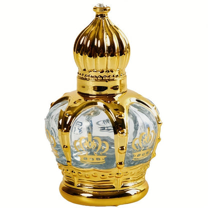 NNETM Roller Perfume Oil Long Lasting Floral Fragrance in an elegant crown-shaped bottle.