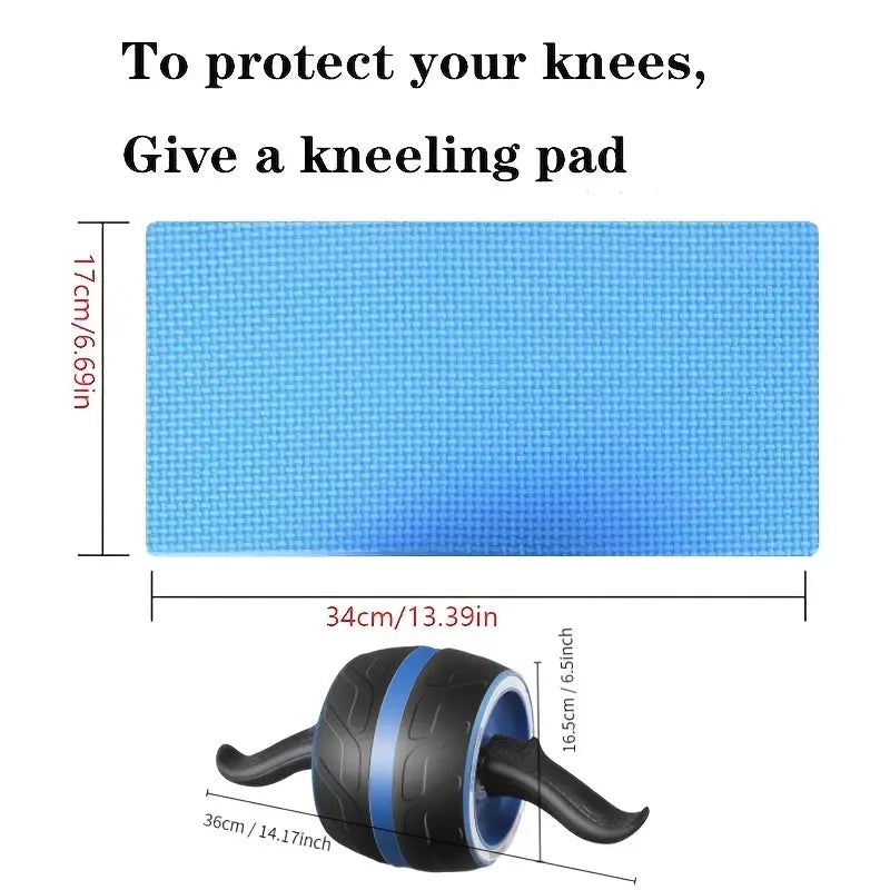 NNETM Silent Abdominal Muscle Training Roller - Automatic Rebound Ab Wheel