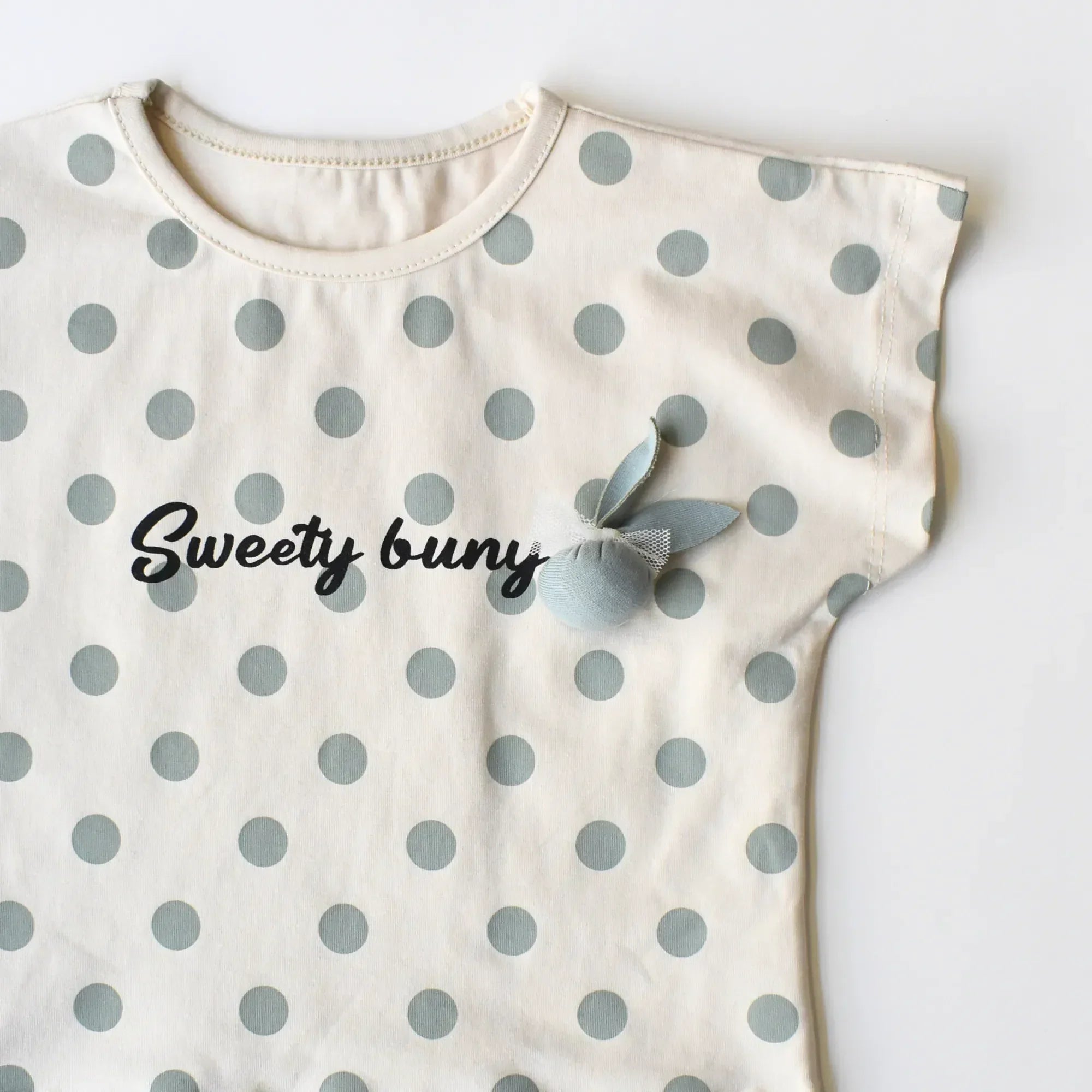 Dotted Charm Girls Casual Set