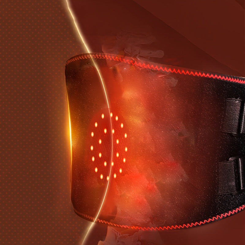 NNETM Portable USB-Rechargeable Waist & Ab Trainer with Hot Compress(Black)