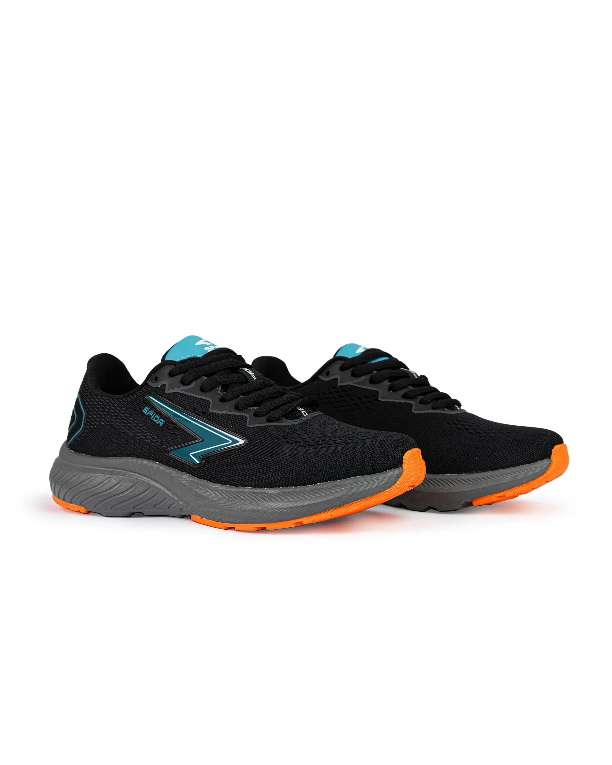 Brazen Boys Runner - Black/Teal Lace