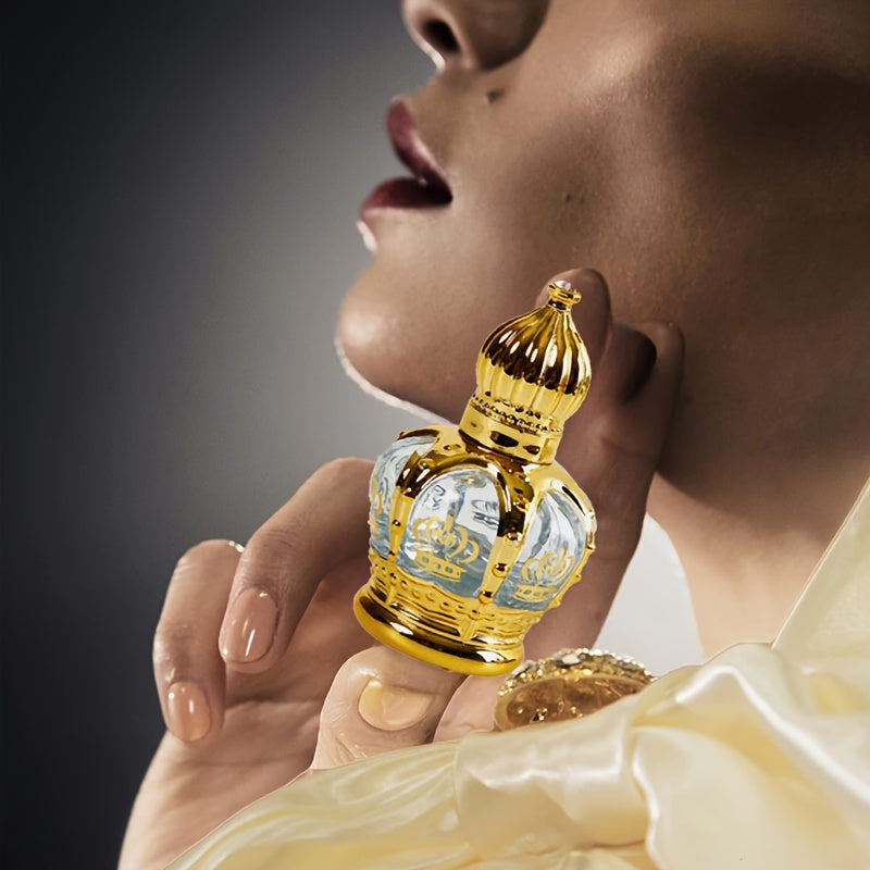 NNETM Roller Perfume Oil Long Lasting Floral Fragrance in a stylish crown bottle.