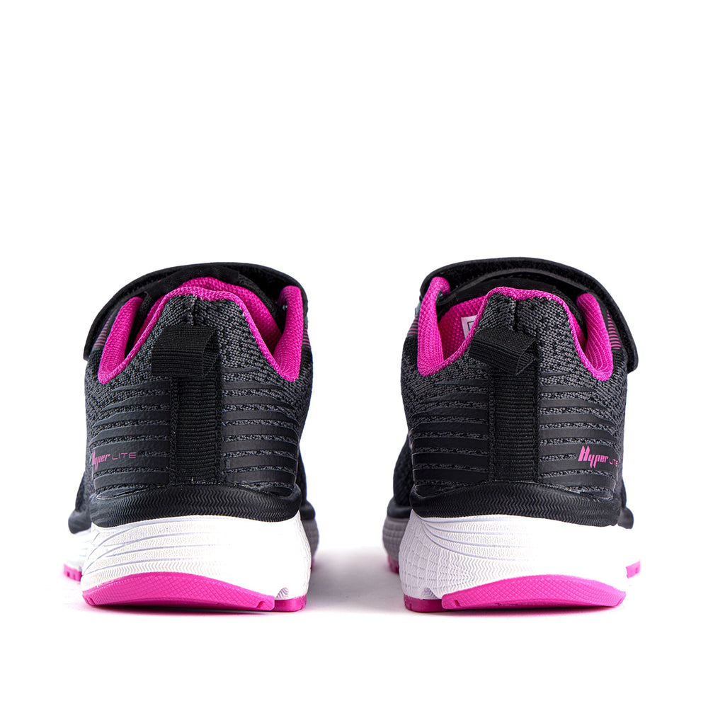 Acute Girls V-strap Runner Black/Fuchsia