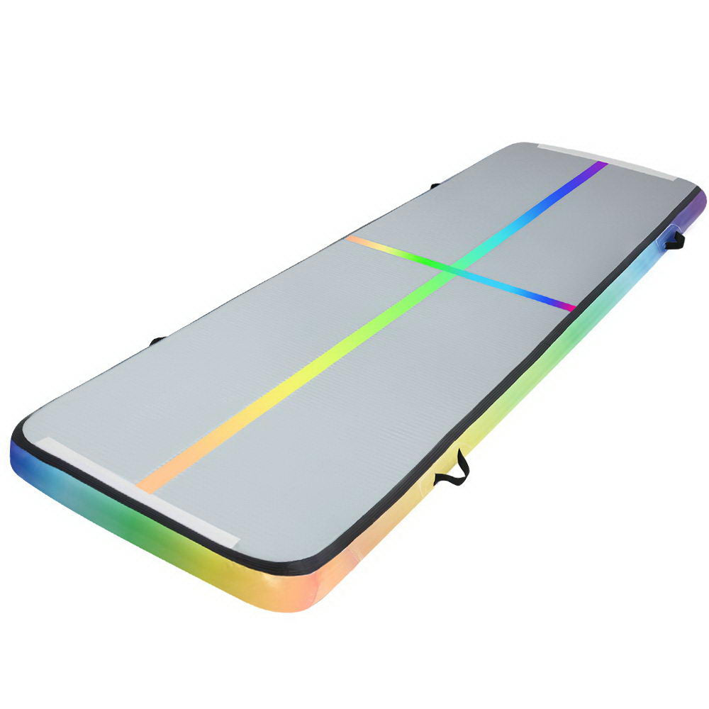 NNEDSZ 4X1X0.2M Air Track Inflatable Tumbling Mat Gymnastics Yoga Mat