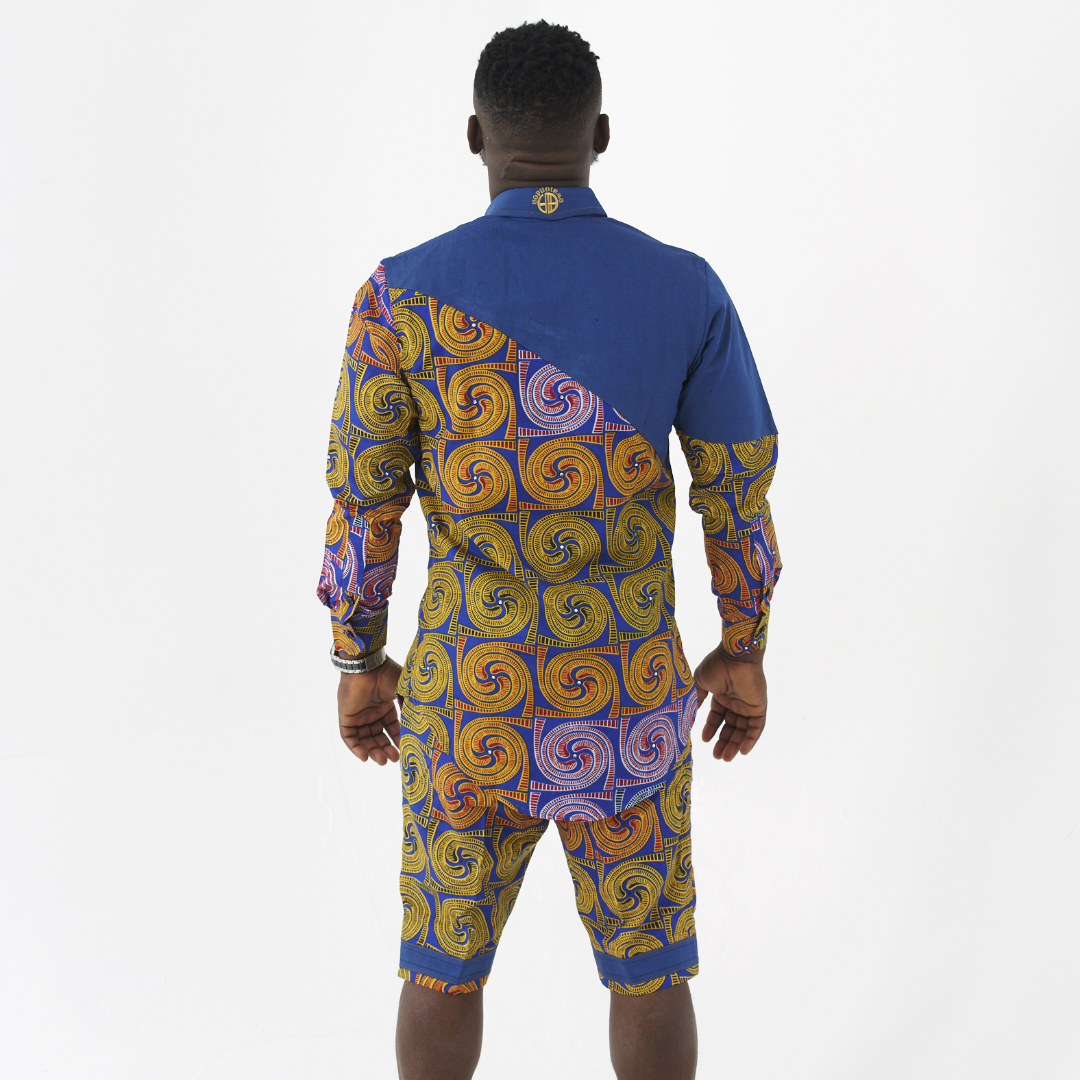 African Fashion Shirt & Top | Orion Ankara Print
