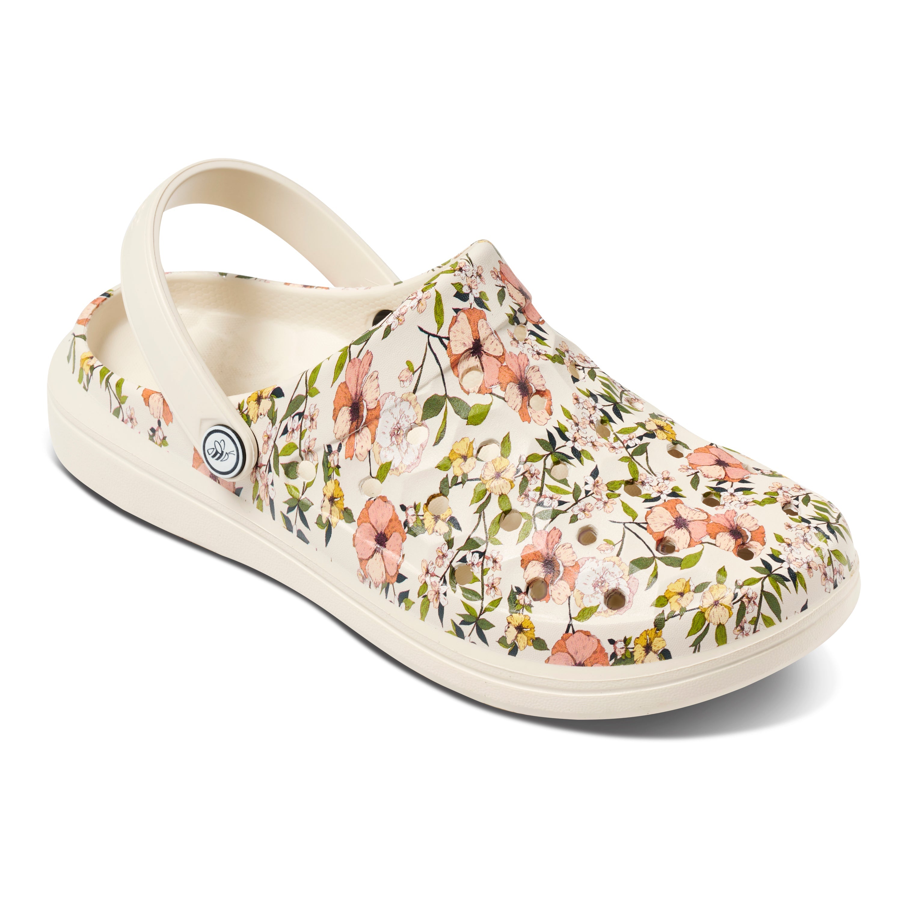 Varsity Clog - Bone-Summer Floral