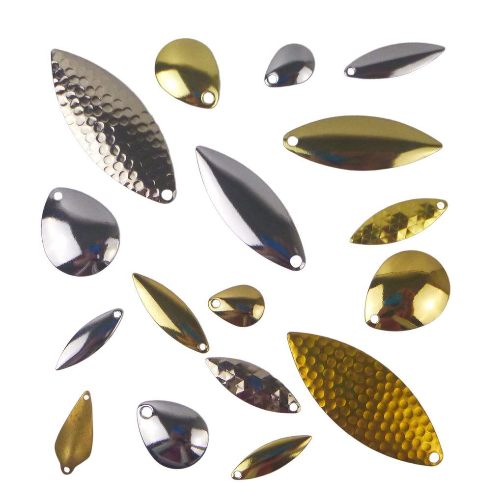 Artizan Smooth Willow Blade, Nickel, 31mmL x 10mmW, Qty 5-3