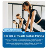 NNEOBA  Exerciser Breathing Trainer Lung Adjustable Resistance - 4 pcs