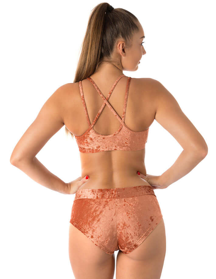 Velvet sports bra - Nicole