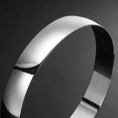 extra wide sterling silver bangle Extra Wide 925 Sterling Silver Plated Women&