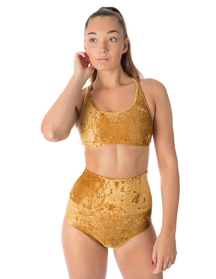 Velvet sports bra - Nicole