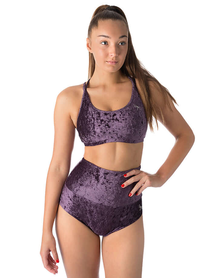 Velvet sports bra - Nicole