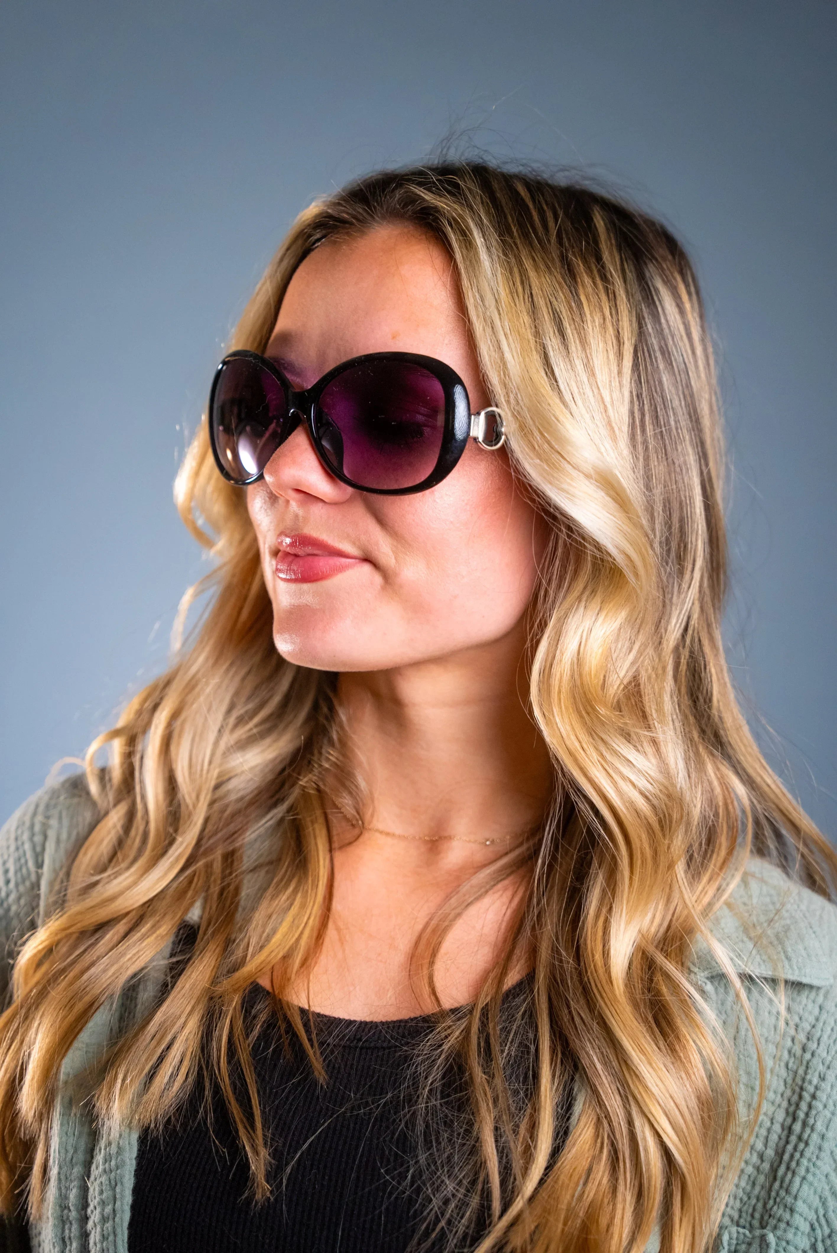 LADYBOSS SUNGLASSES - SPECTACLES (Black) - Modz Designs