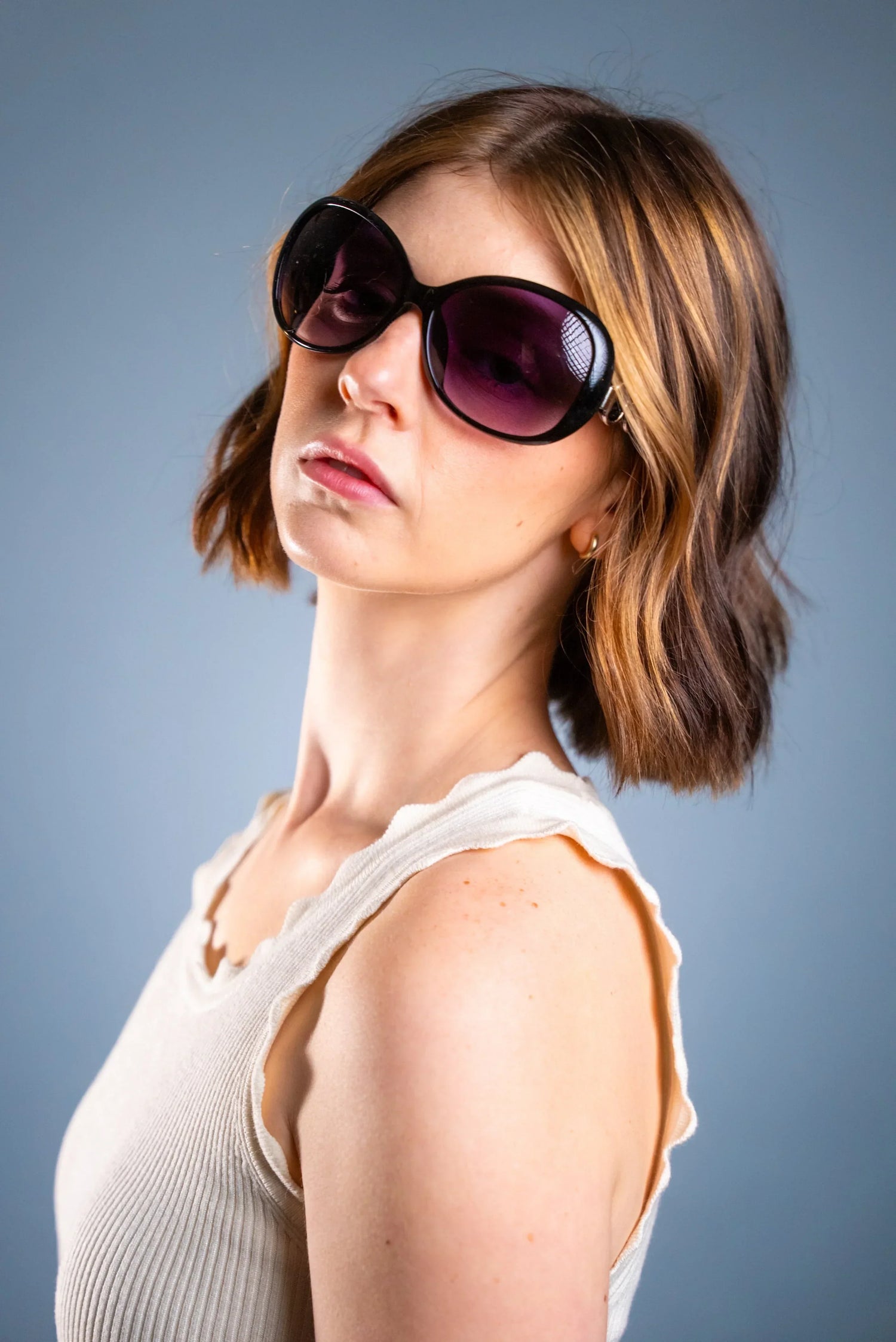 LADYBOSS SUNGLASSES - SPECTACLES (Black) - Modz Designs