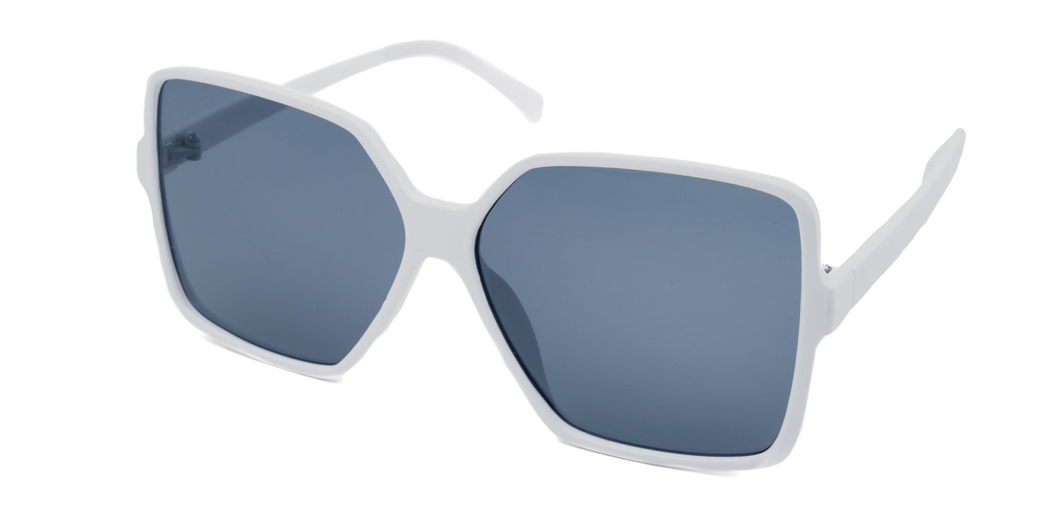 LADYBOSS SUNGLASSES - GLAMOURS (White) - Modz Designs