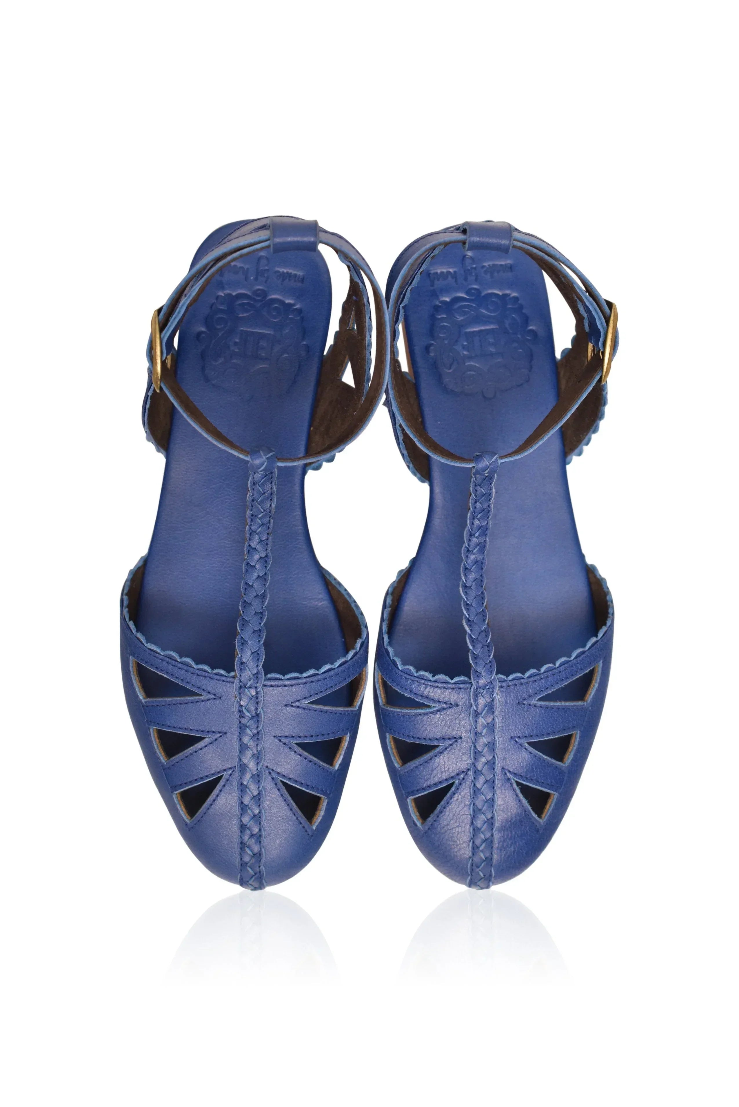 Bounty T-strap Leather Sandals - Modz Designs