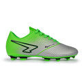Equaliser Junior Football Boots - Silver/Green