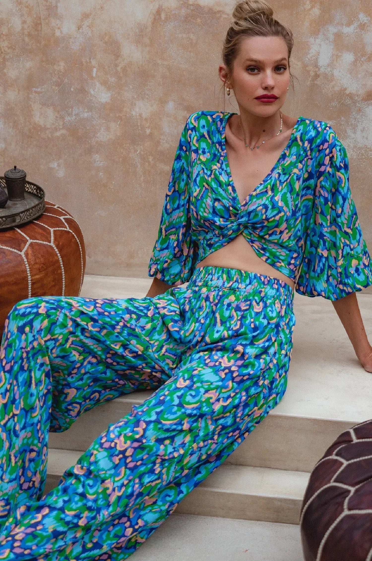 Fatima Wide Leg Pants (Sale) - Modz Designs