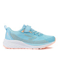 Inta Girls Runners - Light Blue/Pastel Peach V Strap