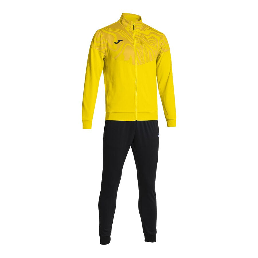 Lion II Elite training Tracksuit European Style Slim-Fit - yellow/black - Joma