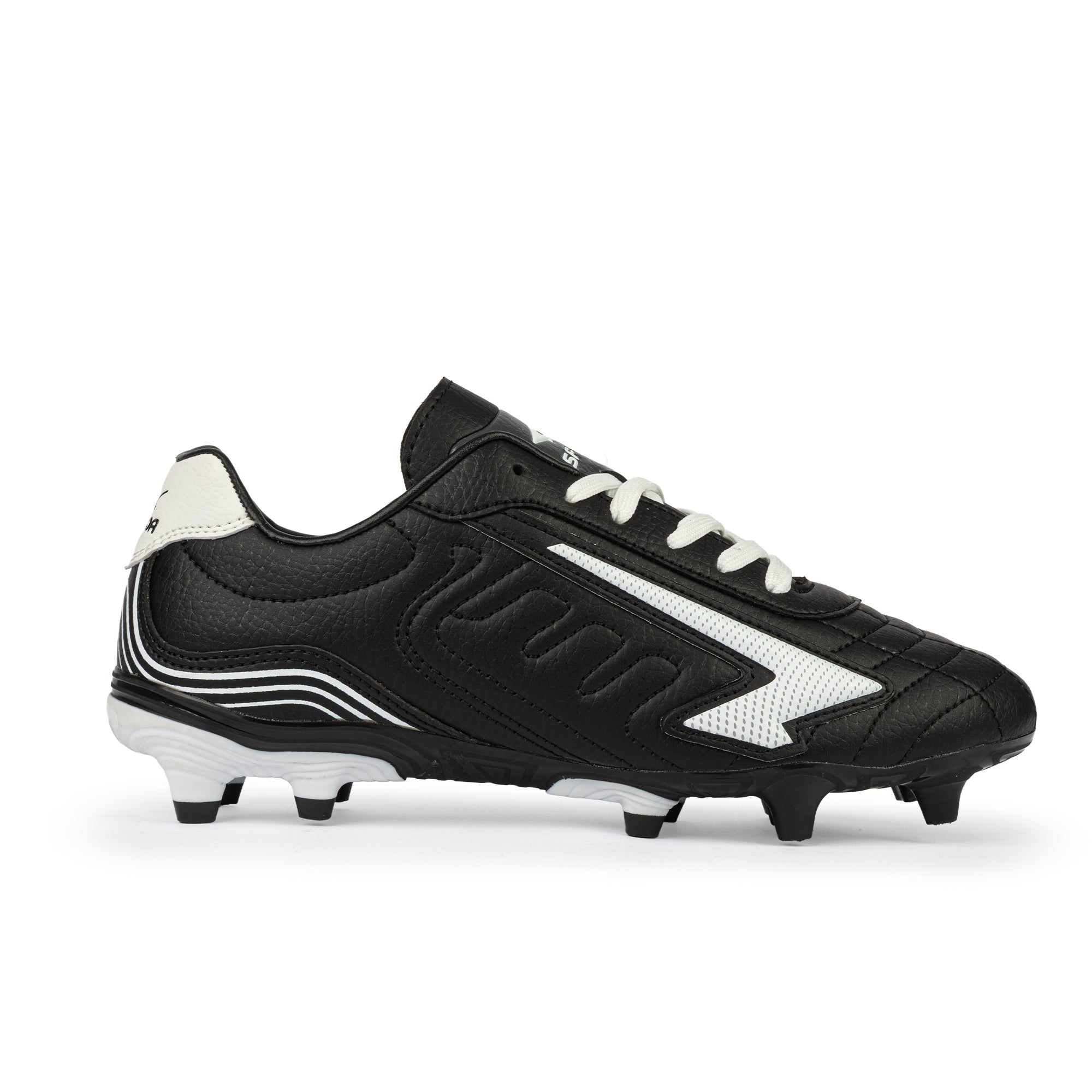 Legend Team Junior Football Boots - Black/White