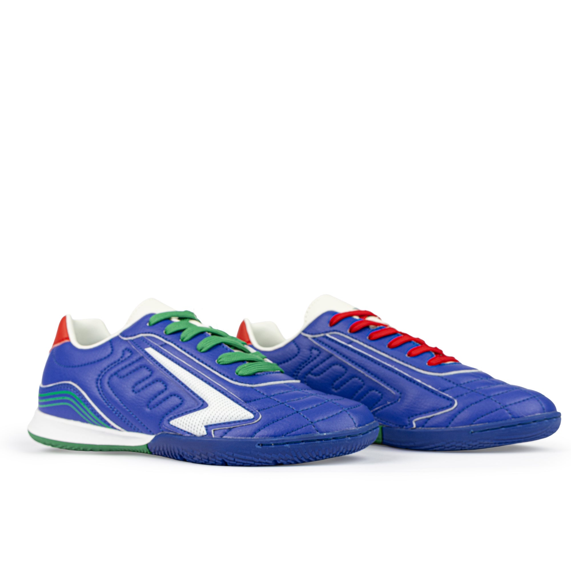 Legend Team Indoor Junior Boots -  Royal/Red/Green