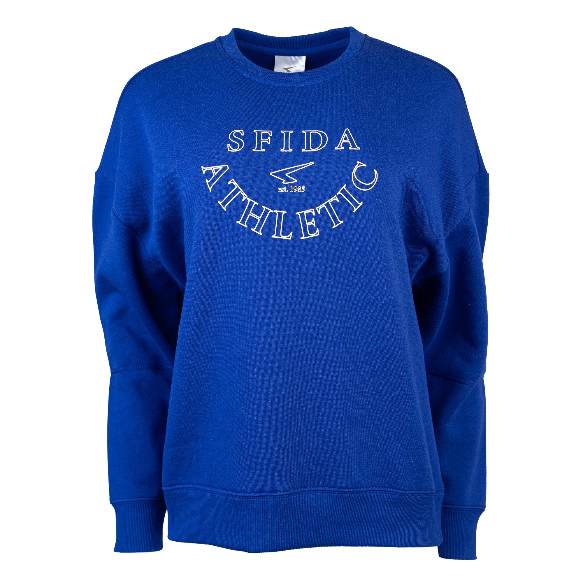 Liza - Ladies Electric Cobalt Crew Neck Sweat