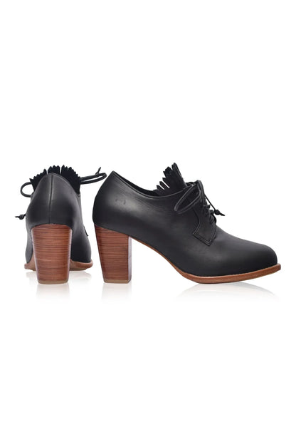 Lyon Lace-up Leather Oxfords - Modz Designs