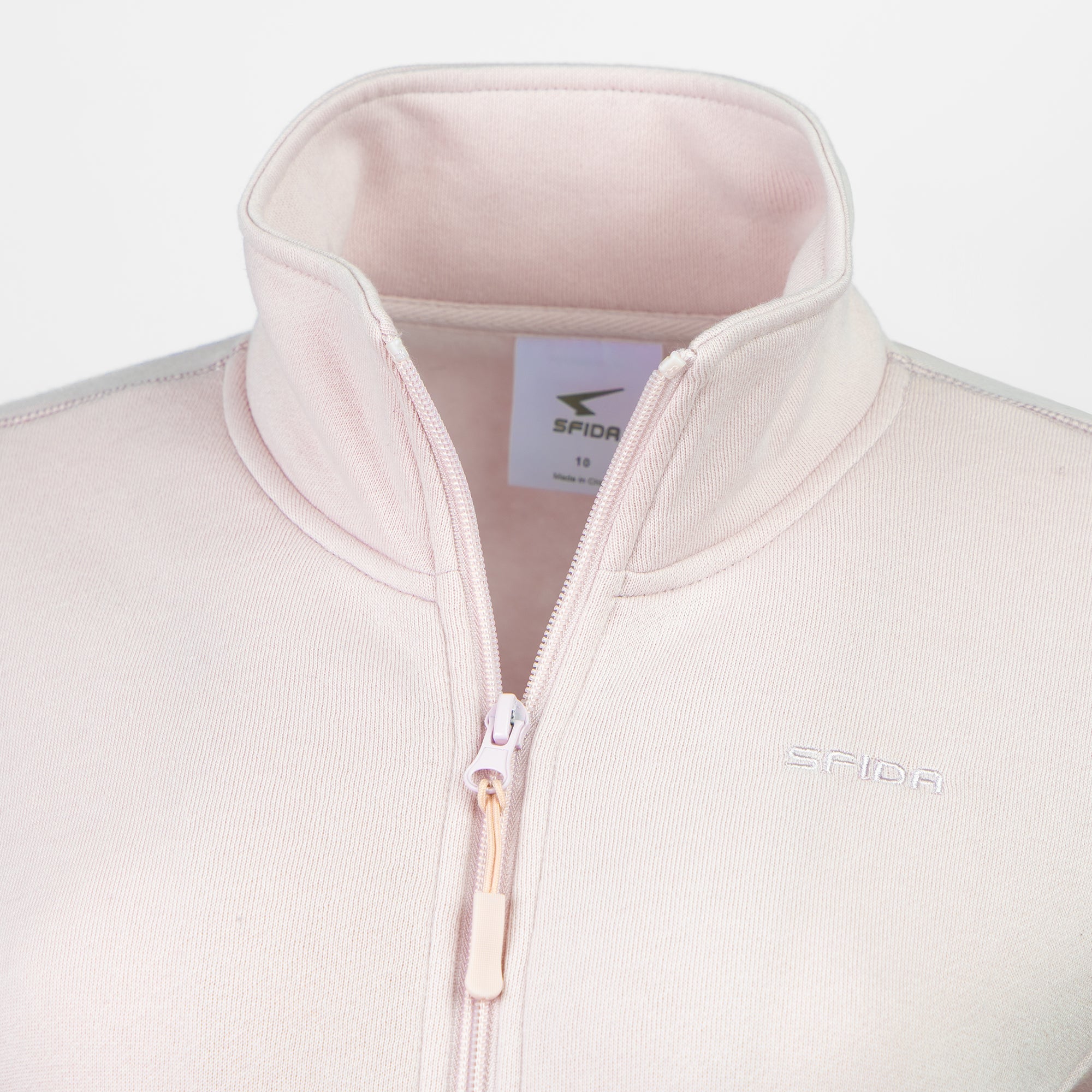 Nara Ladies Full Zip Fleece Jacket - Chalk Pink
